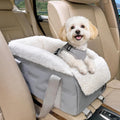 Center Console Dog Car Seat for Small Dogs - Safe Booster Seat