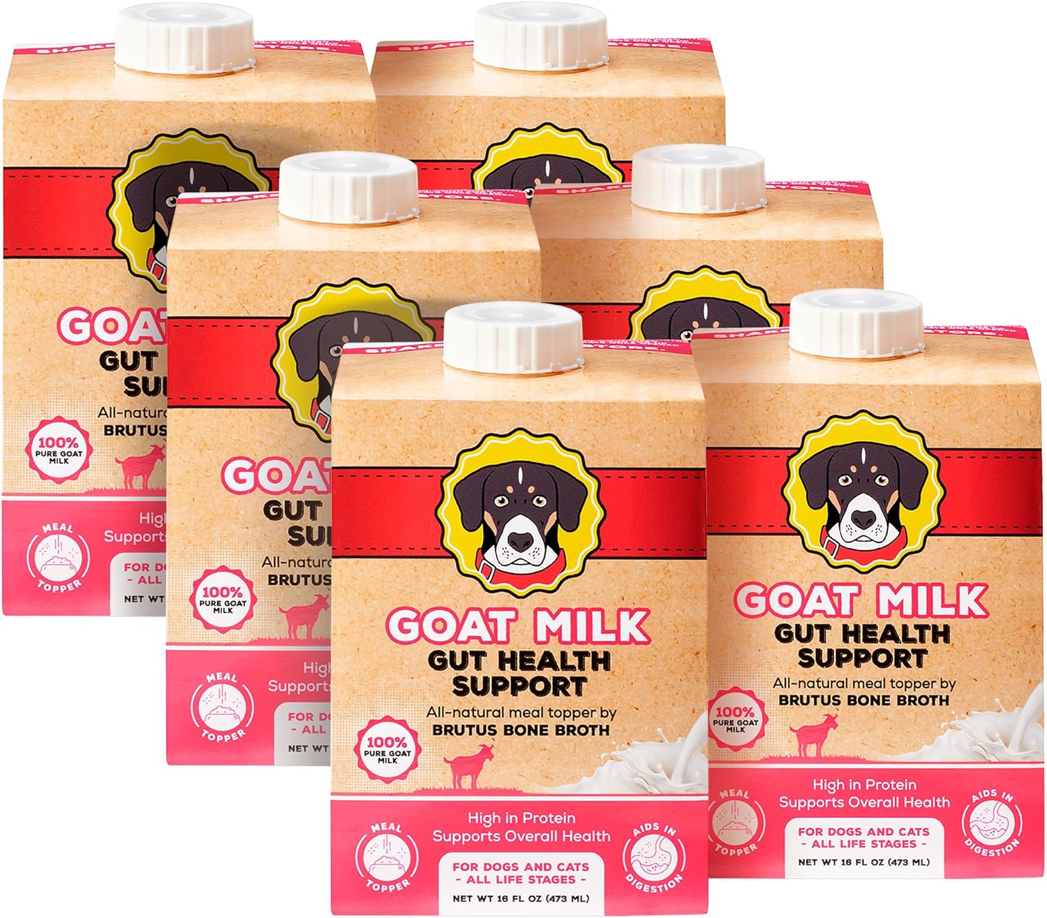 Goat Milk Meal Topper for Dogs and Cats - Digestive Support