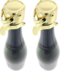 Kloveo Champagne Stoppers 2-Pack - Professional WAF Seal for Freshness