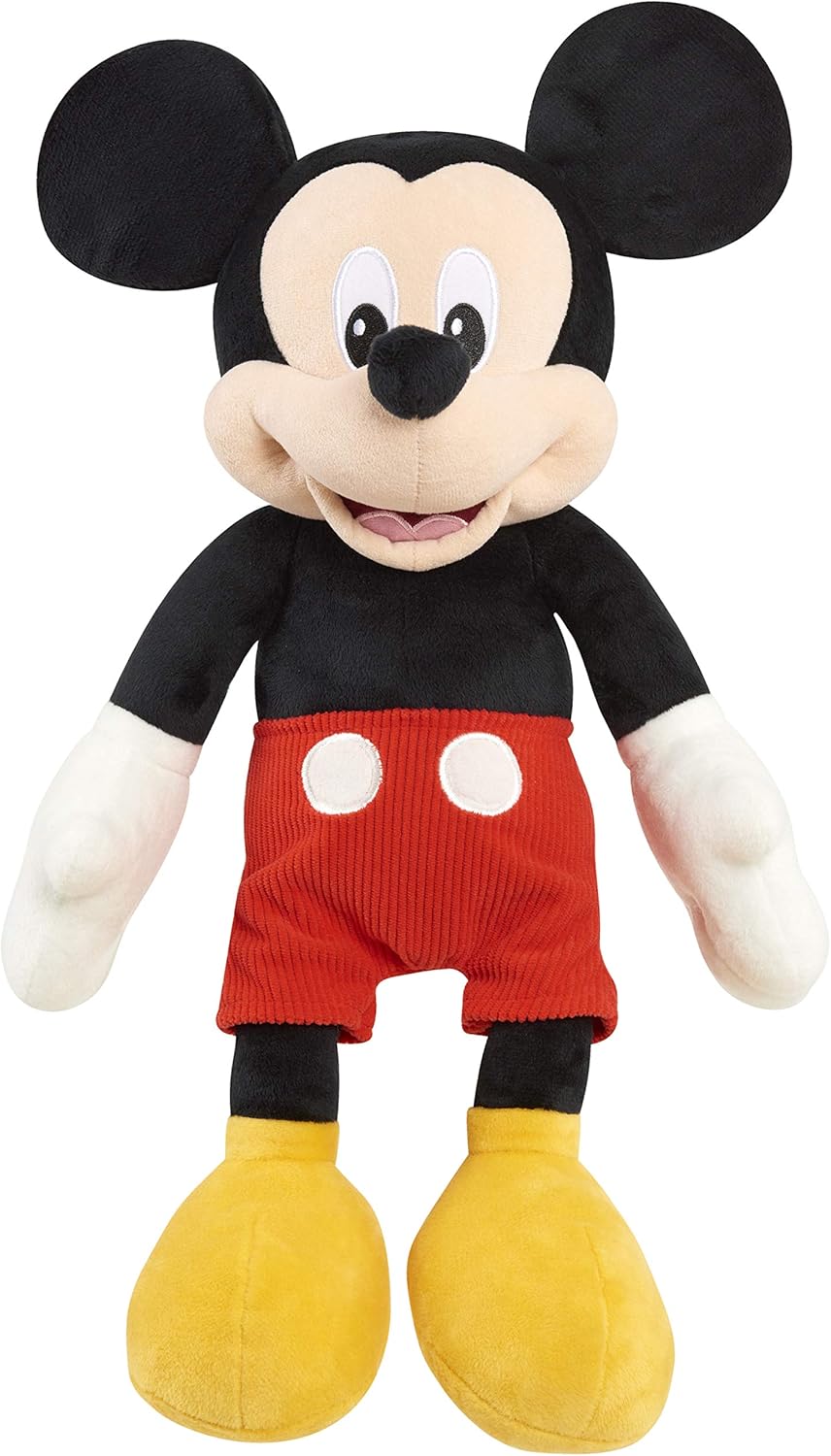 Large 19-inch Plush Mickey Mouse - Official Disney Merchandise