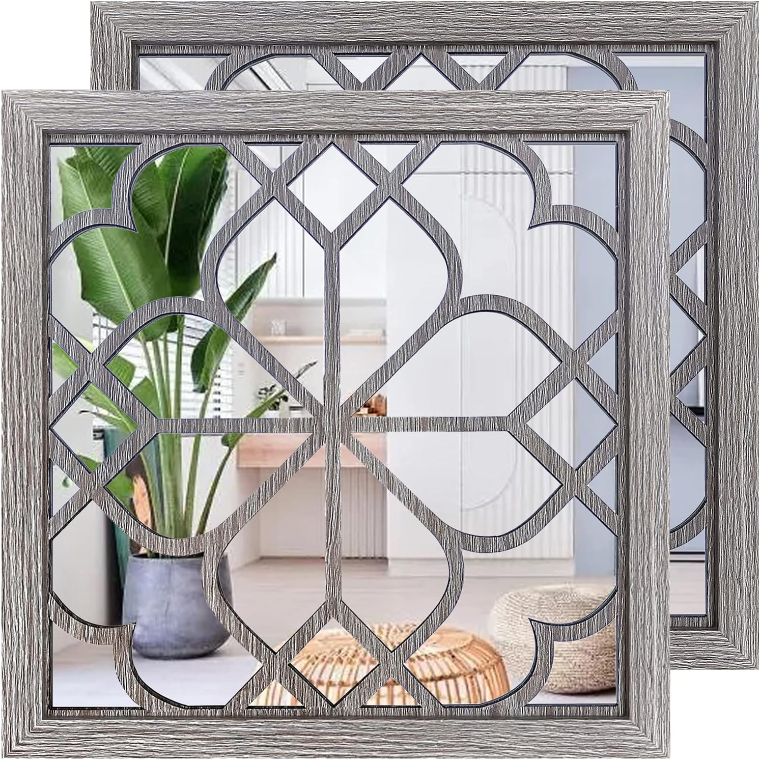 Gorgeous Rustic Farmhouse Accent Mirror for Any Room Decor