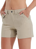 Willit Women's Golf Hiking Shorts Quick Dry 4.5 in - Pocketed Comfort
