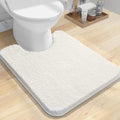 Toilet Rugs U-Shaped 24x20 - Extra Soft Chenille Contour Bath Rug