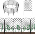 Decorative Garden Fence 25 Pack 27ft x 24in - Easy Install Animal