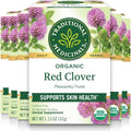 Traditional Medicinals Organic Red Clover Herbal Tea - Skin Support