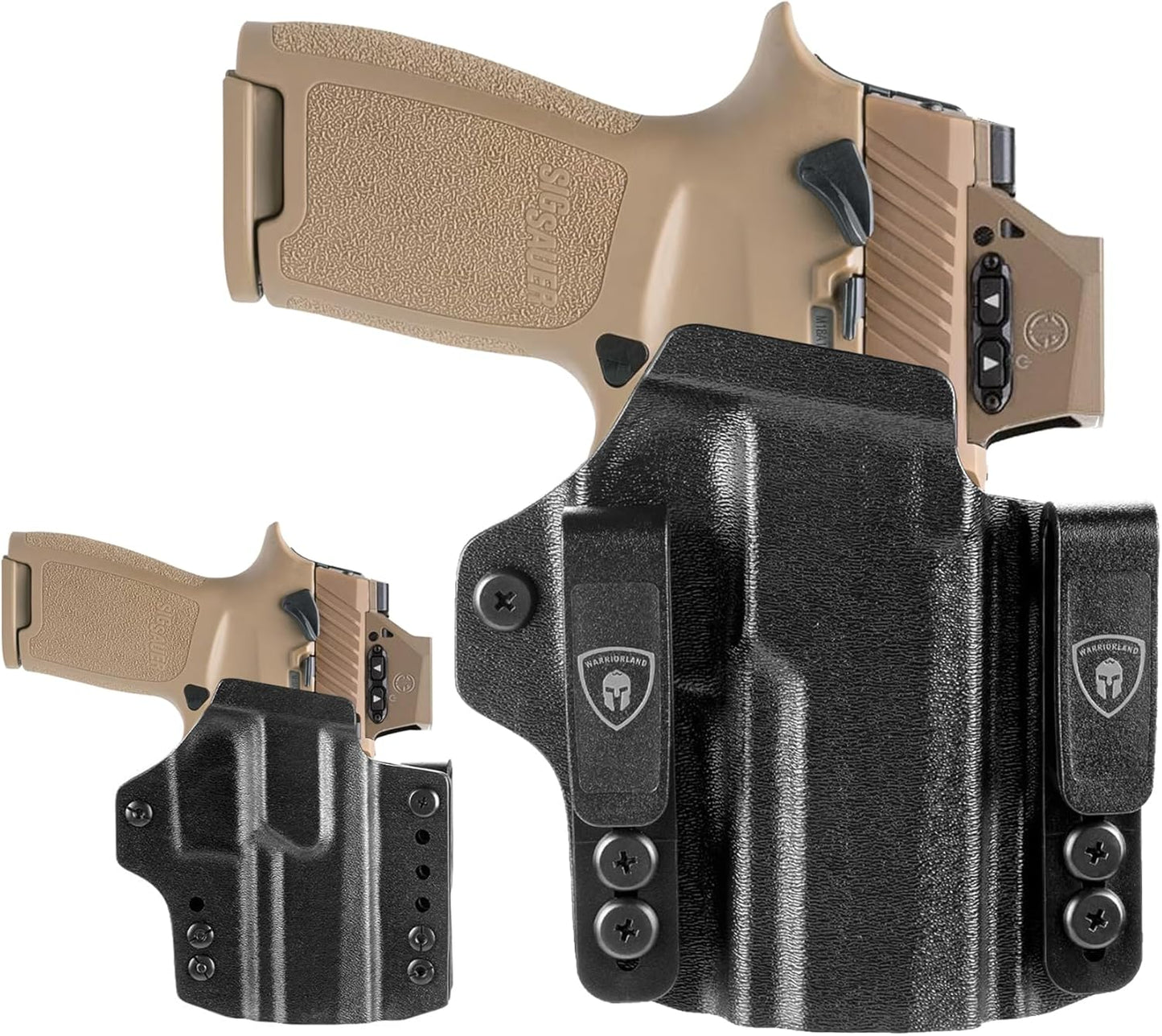 WARRIORLAND IWB & OWB Convertible Holster for Glock and More