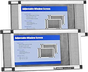 Yoochee Expandable Window Screen for Adjustable Breezy Comfort