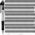 Retractable Ballpoint Pens 200 Pack - Smooth 1.0 mm Writing