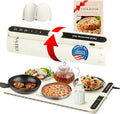 Food Warming Mat with Adjustable Temperature & Timer - Rapid 7-Second