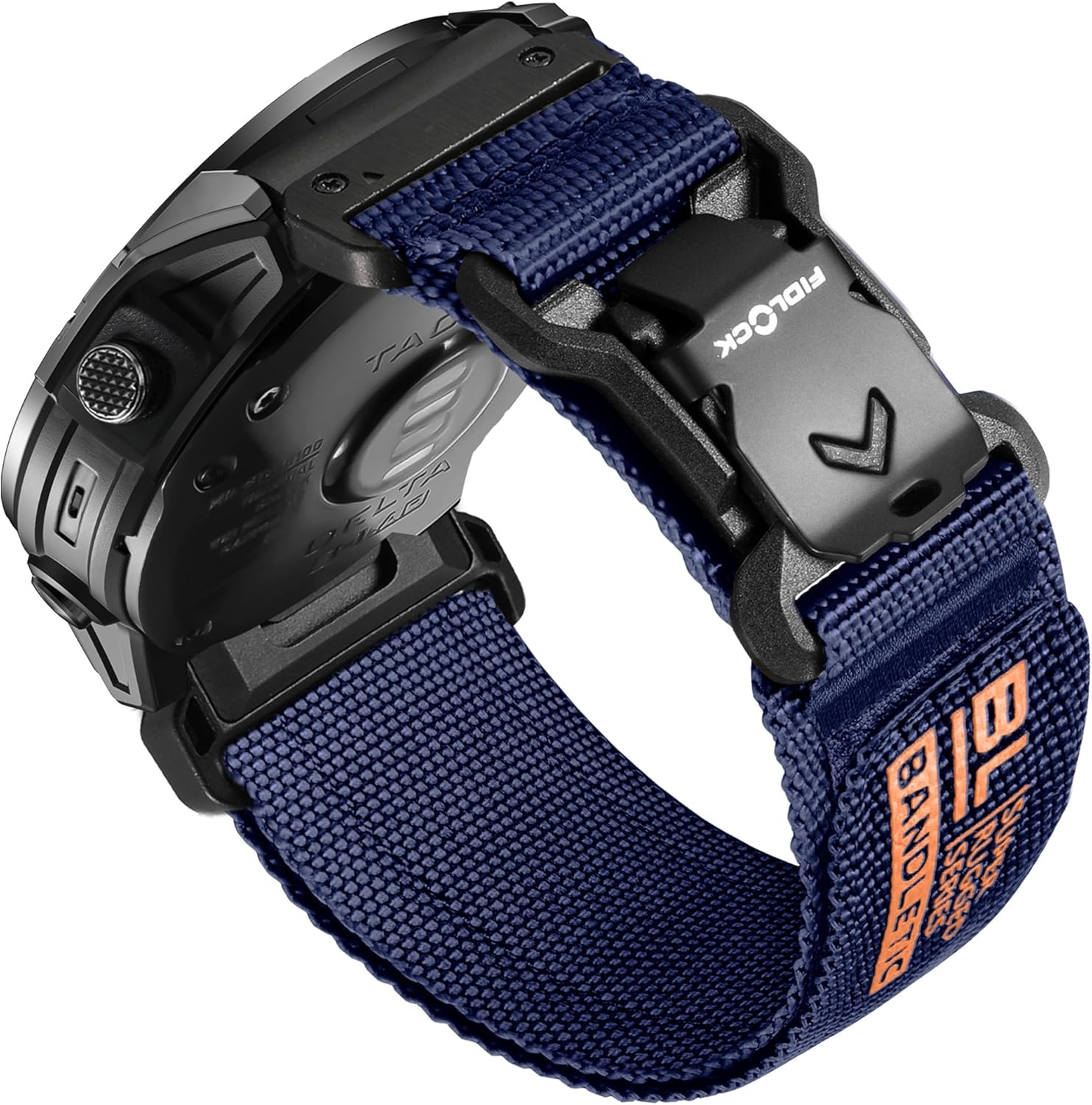 Bandletic Compatible with Garmin Fenix 6X Pro Band - Rugged Strap