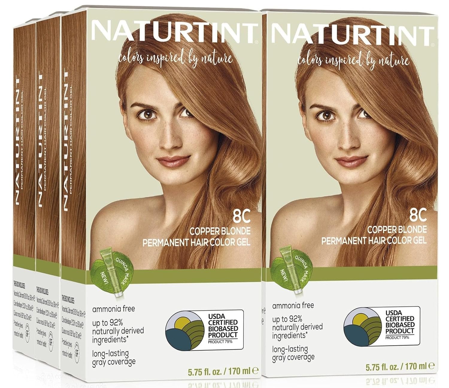 Naturtint 8C Copper Blonde Hair Color for Beautiful Results