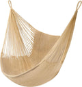 Yellow Leaf Hammocks Hanging Chair - Full-Body Recline Comfort