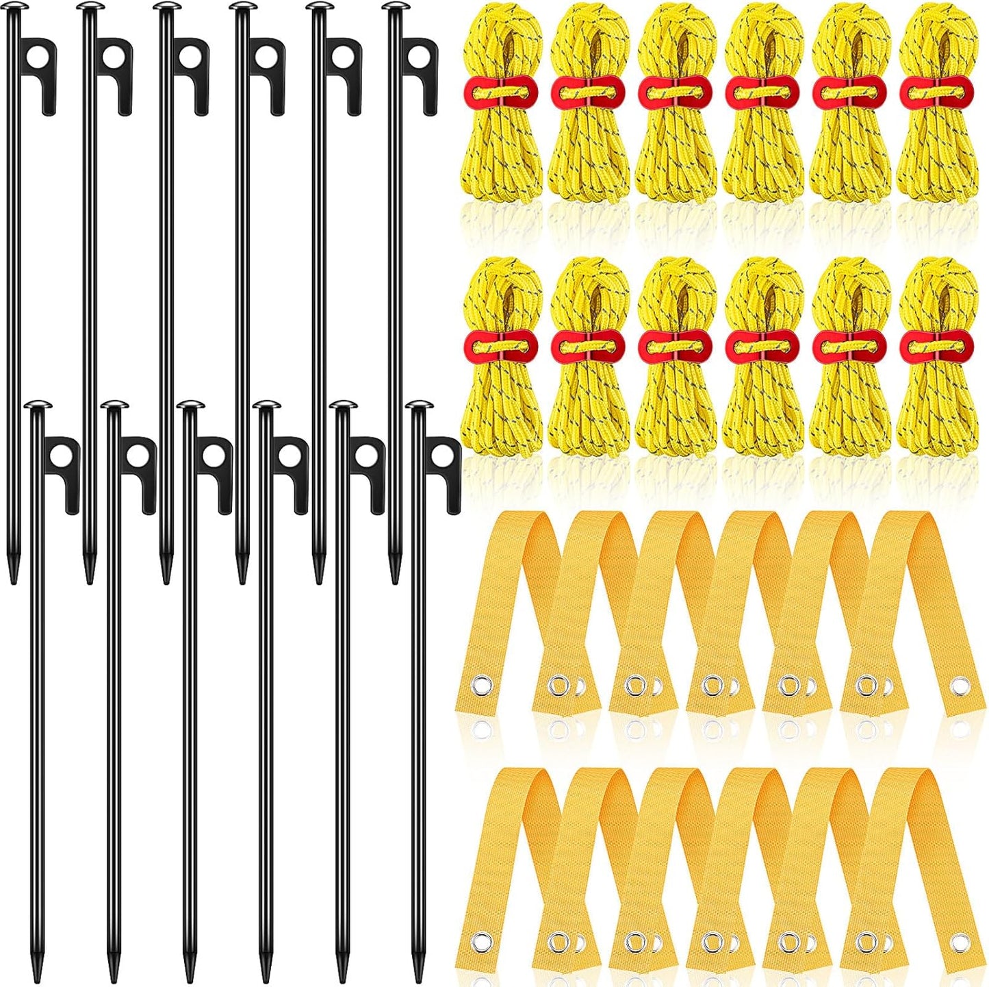Sintuff 36 Pcs Heavy Duty Tree Stake Kits for Young Trees