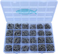 Fishing Hooks Freshwater Saltwater Bulk Set 800pcs - Wide Size Range