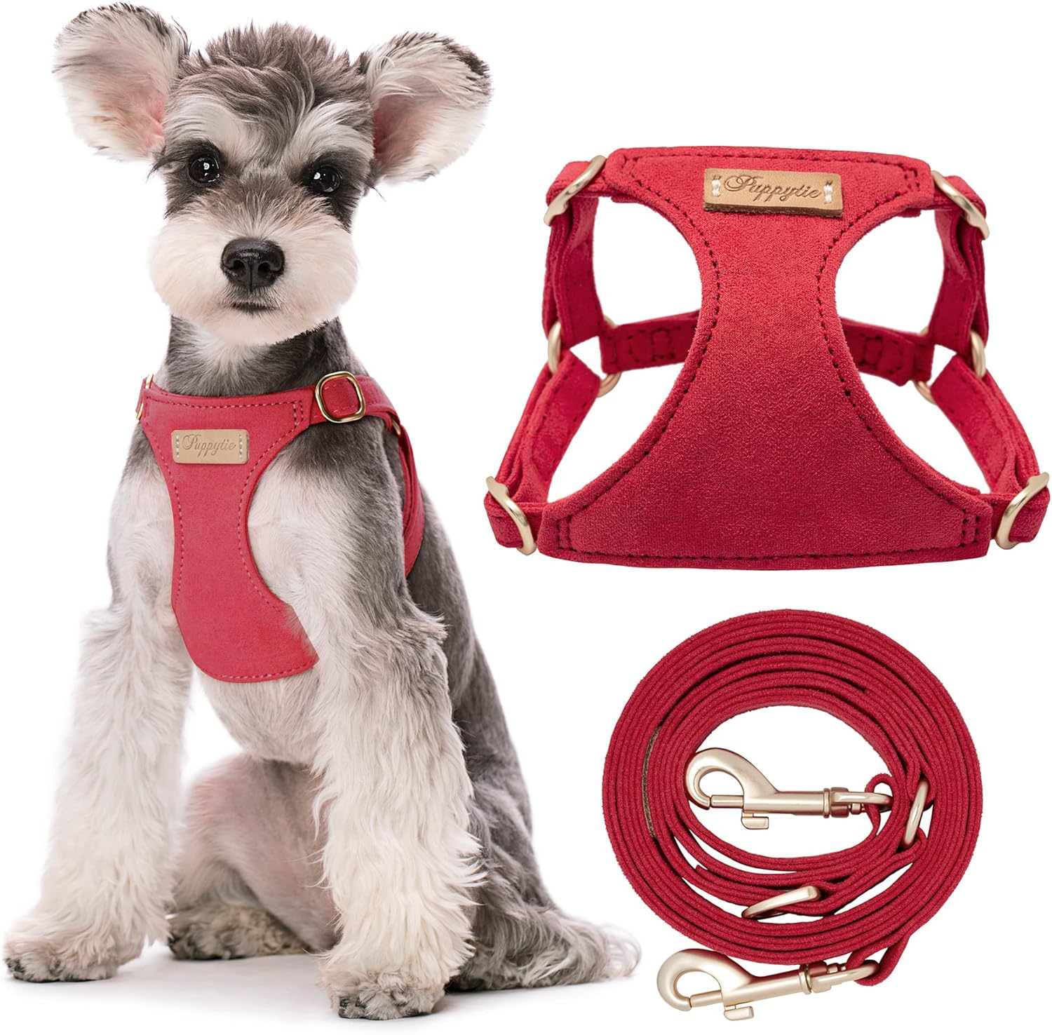 Puppytie No Pull Small Dog Harness for Comfortable Walks