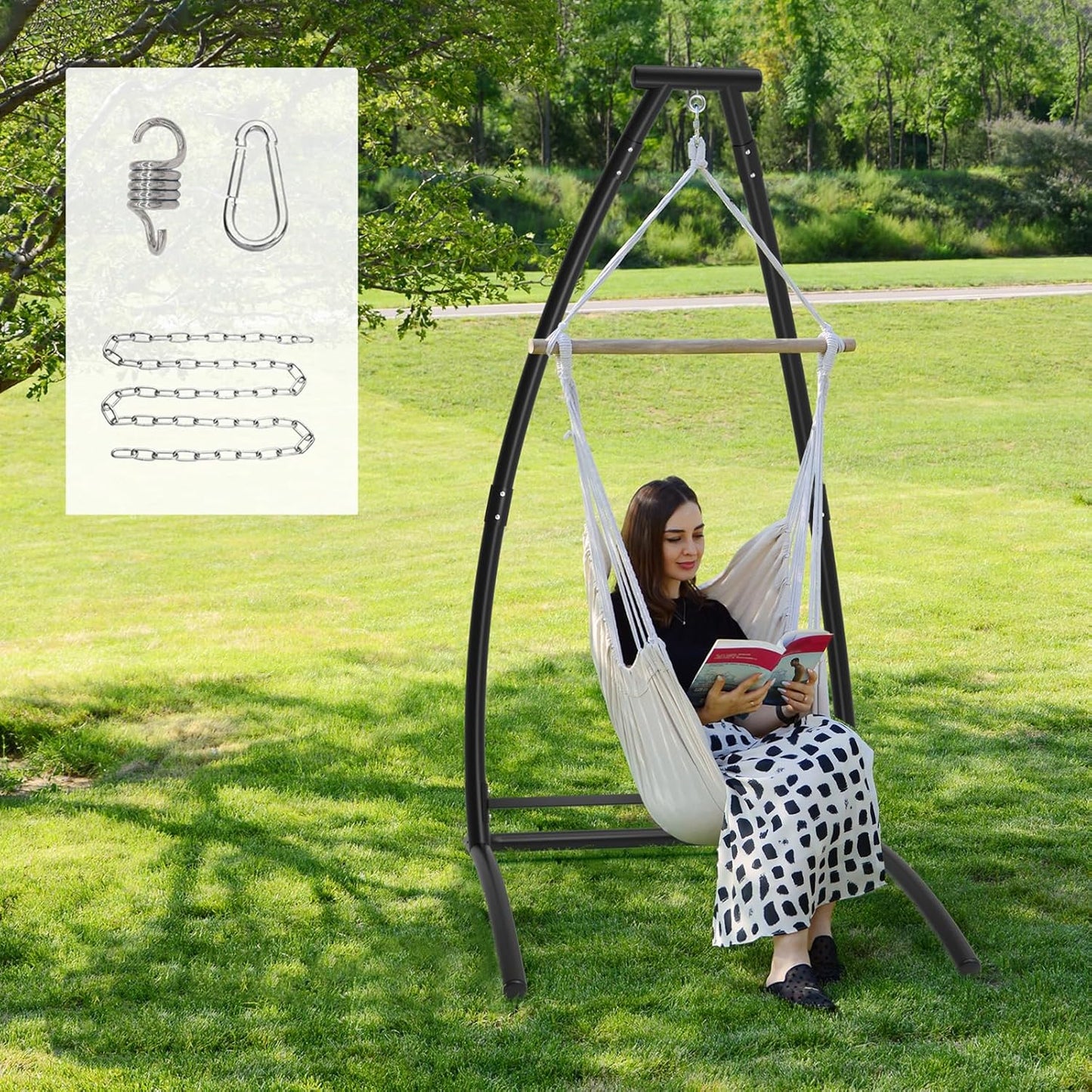 G TALECO GEAR Heavy Steel Hammock Stand