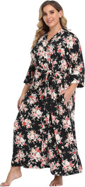 Super Shopping-zone Plus Size Long Robes for Women