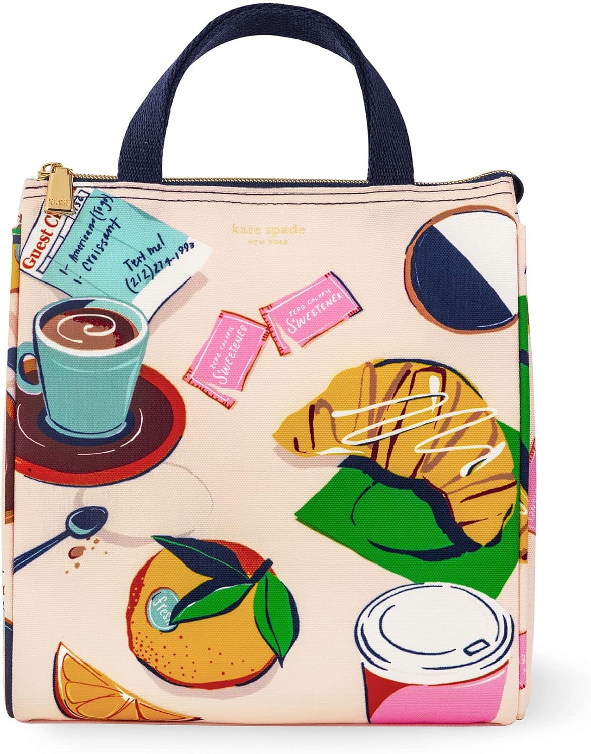 Kate Spade New York Cute Lunch Bag for Women - Large Capacity