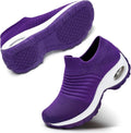Walking Shoes for Women Slip On Sneakers - Breathable Arch Support