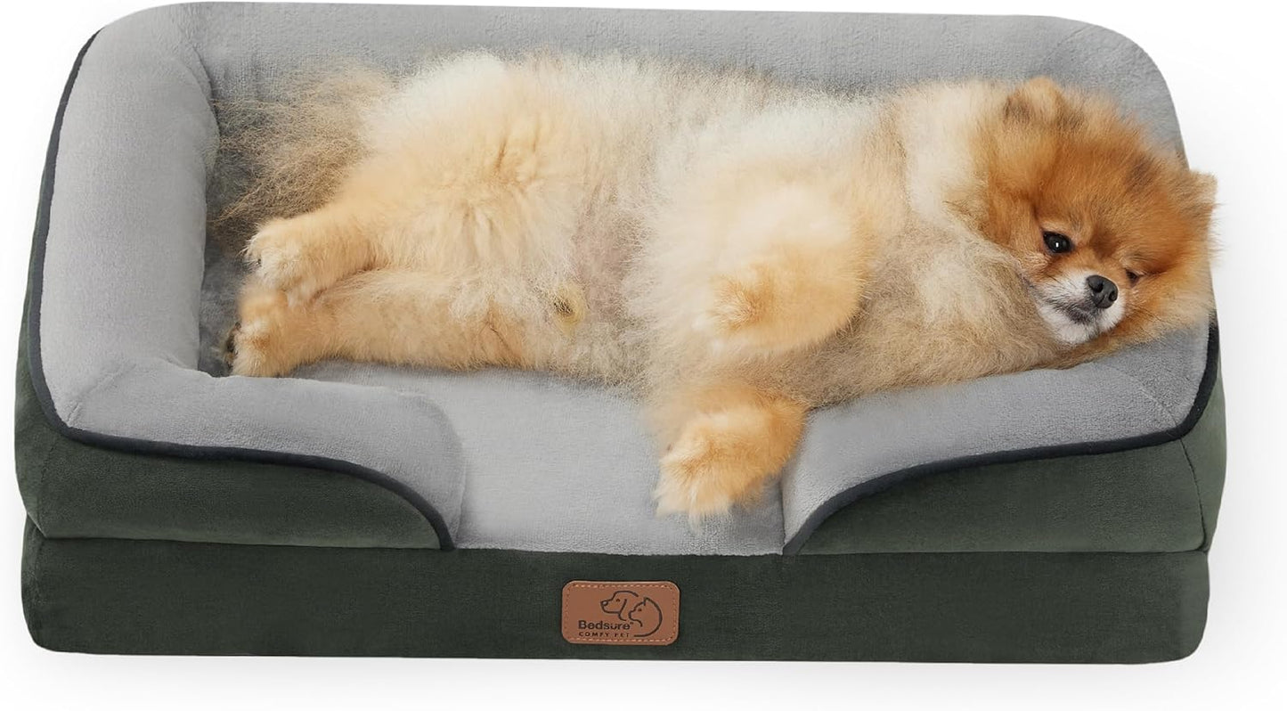 Orthopedic Dog Bed for Small Dogs - Comfortable & Washable