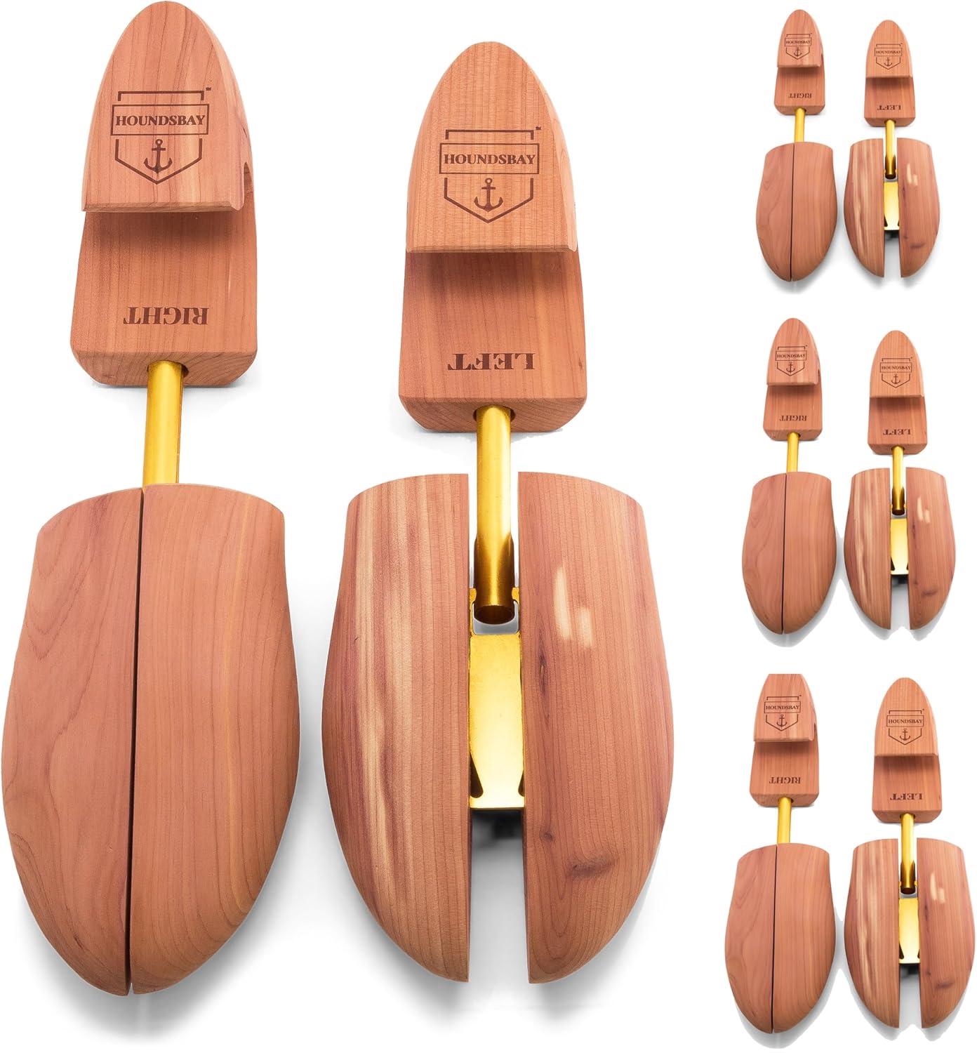 Cedar Shoe Trees for Men & Women - Premium Shoe Shapers