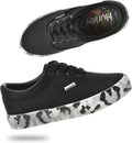 Hurley Marley Kids Low Cut Lace Up Canvas Sneakers - Unisex Fit