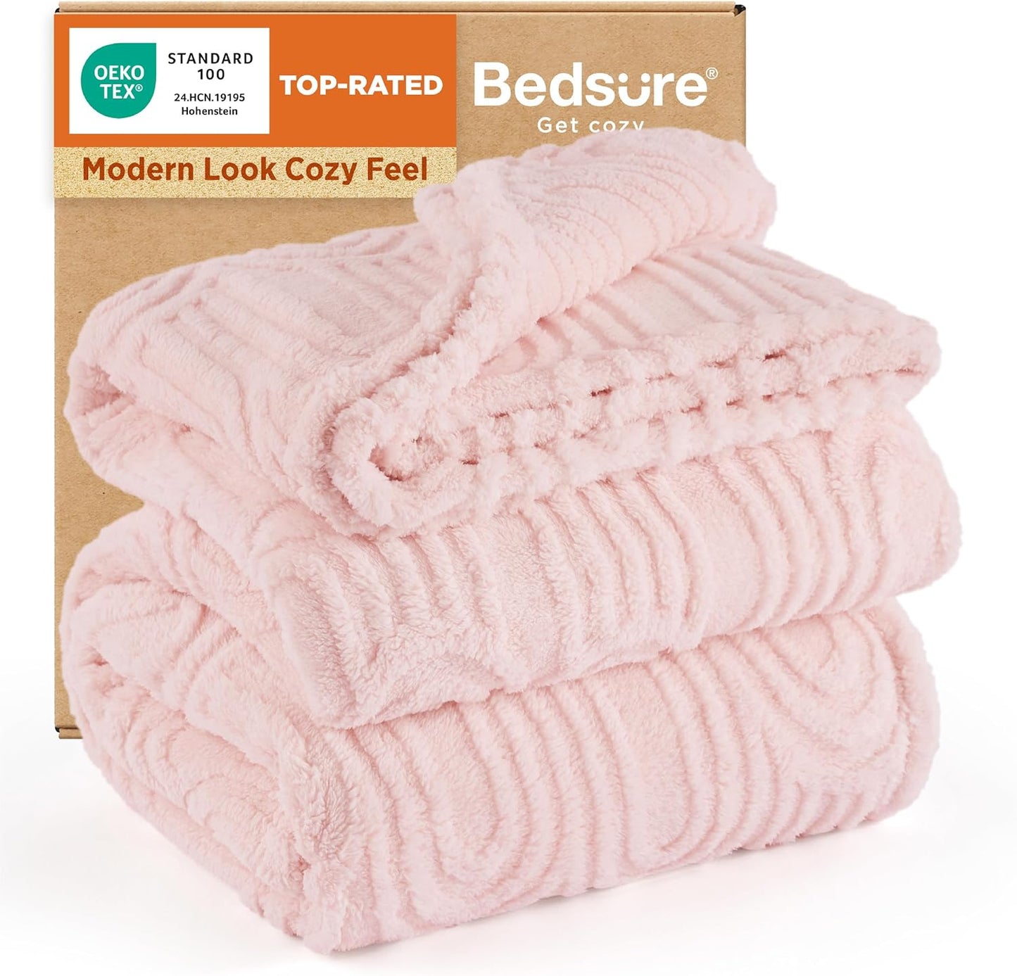 Bedsure GentleSoft Fleece King Size Blanket - Cozy & Soft