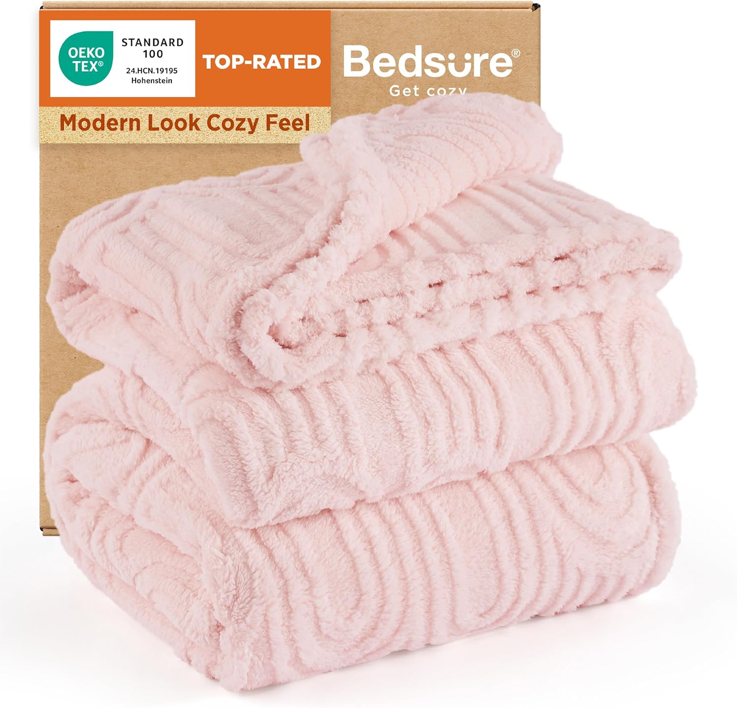 Bedsure GentleSoft Fleece King Size Blanket - Cozy & Soft