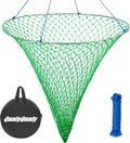 Bridge and Pier Fishing Net Foldable Drop Net - Compact Landing Net