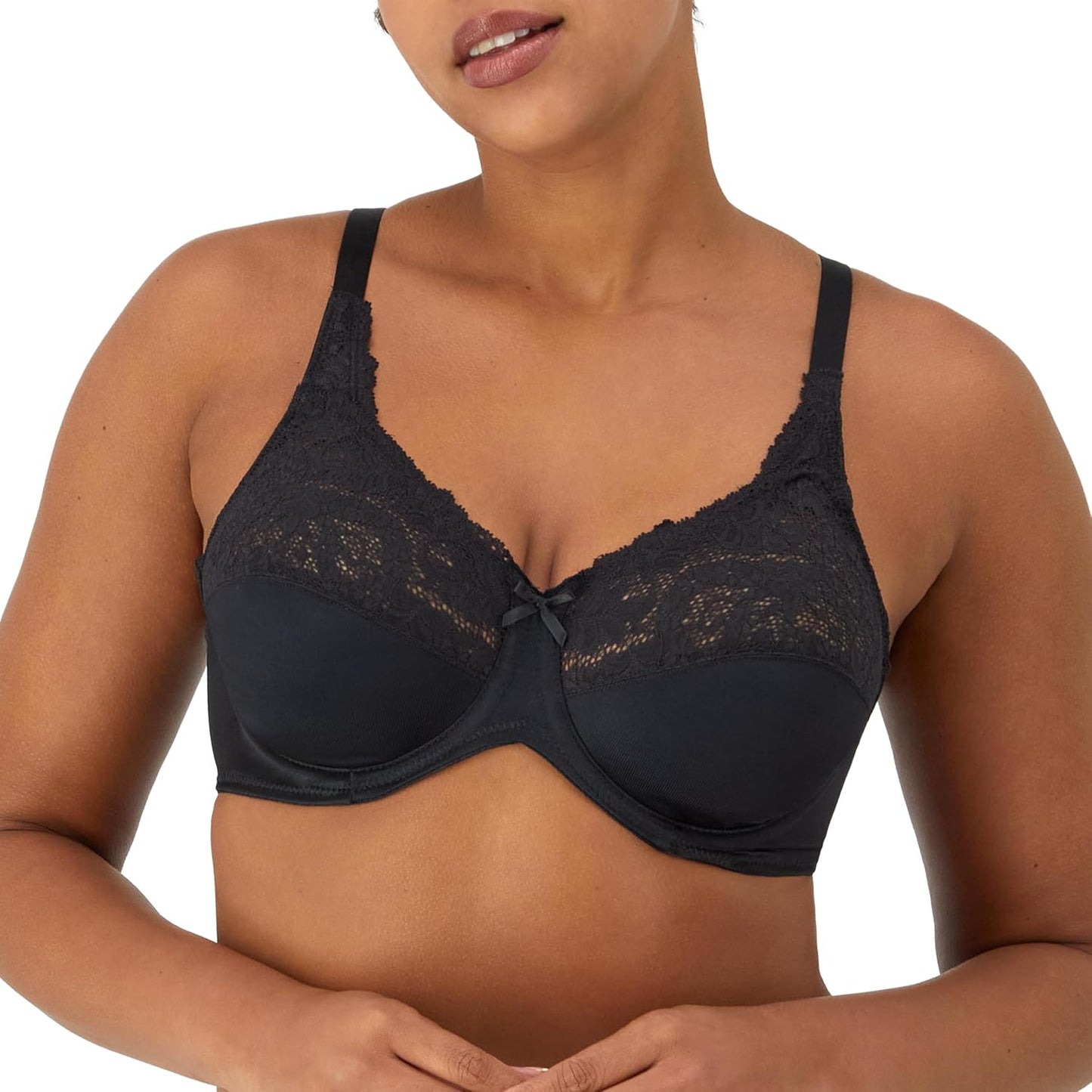 Bali Womens Lilyette Minimizer Underwire Bra for Comfort