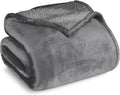 Sherpa Fleece Blanket Full/Queen - Soft, Warm & Reversible