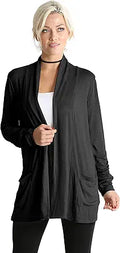 Simlu Long Sleeve Lightweight Cardigan Sweater for Women - Versatile