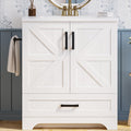 IRONCK 30 Bathroom Vanity with Sink - Farmhouse Style Fixture