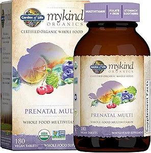 Garden of Life Womens Prenatal Multivitamin for Healthy Moms