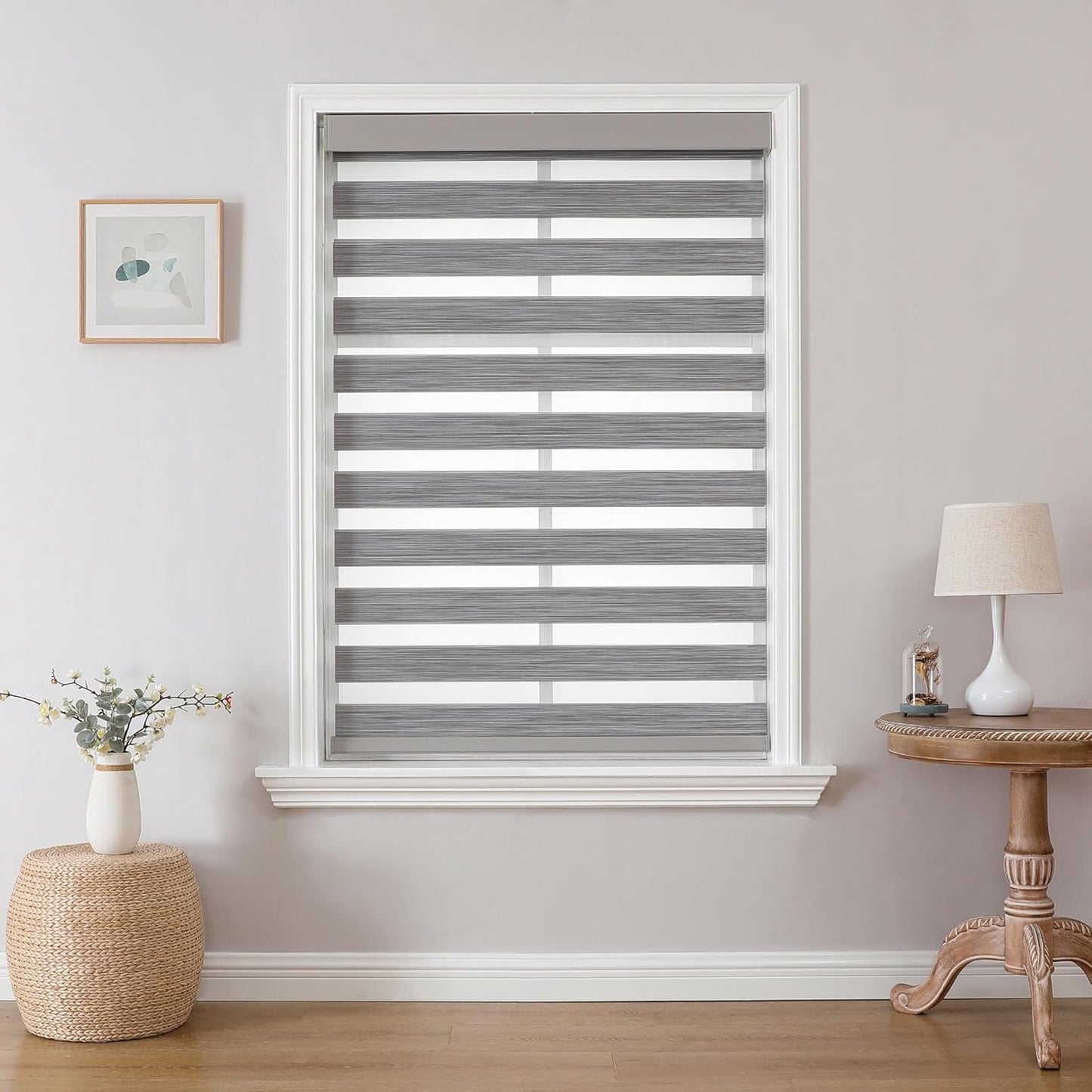 Joydeco Cordless Zebra Blinds for Perfect Light Control at Home