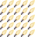 50 Pack C7 LED Replacement Christmas Light Bulb - Warm White Dimmable