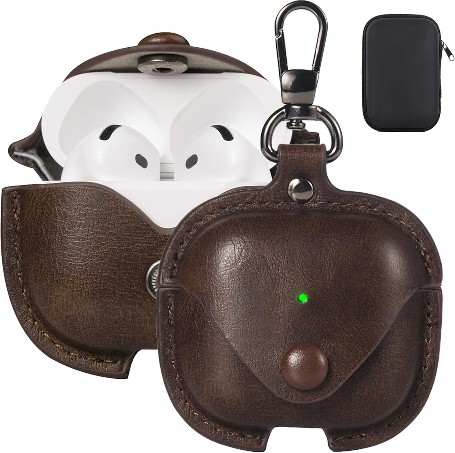 Maxjoy Leather AirPods 4 Case: Elegant Protection