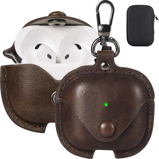Maxjoy Leather AirPods 4 Case: Elegant Protection