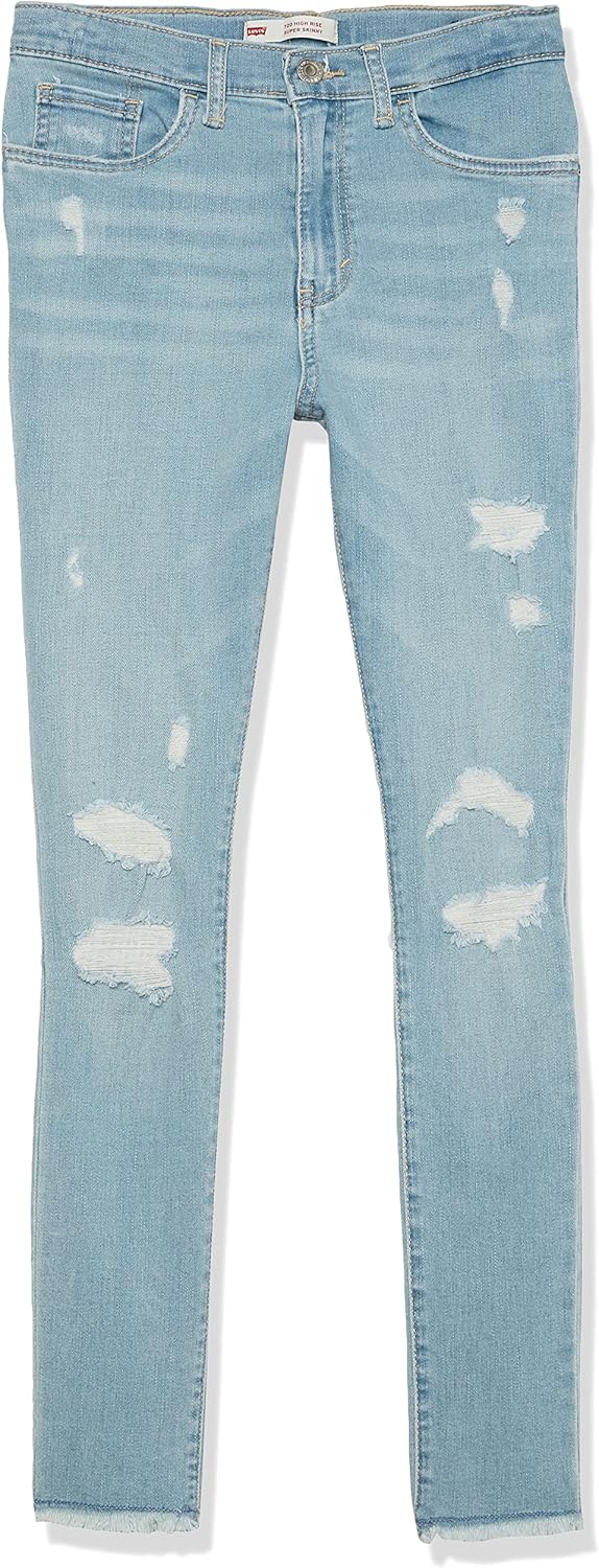 Levi's Girls 720 High Rise Super Skinny Fit Jeans for Comfort