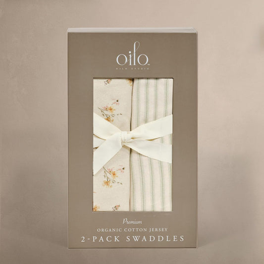Oilo Premium Muslin Swaddle Blanket Set for Your Baby's Comfort