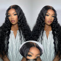 Wear and Go Glueless Wigs Human Hair Deep Wave 24in - Ready to Wear