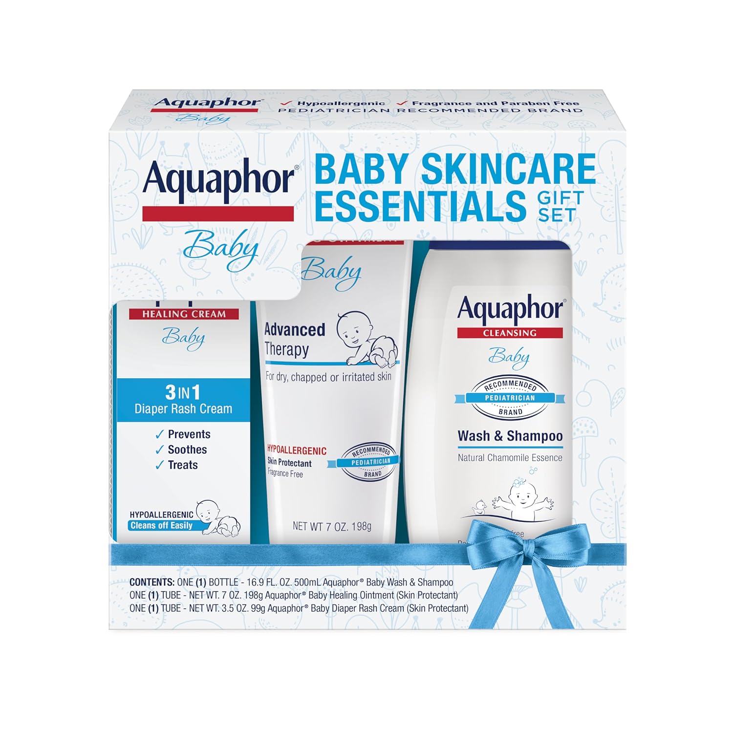 Aquaphor Baby Skincare Trio: Gentle & Soothing