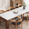 Pure White Plastic Table Cover Protector 42 in x 72 in - Waterproof