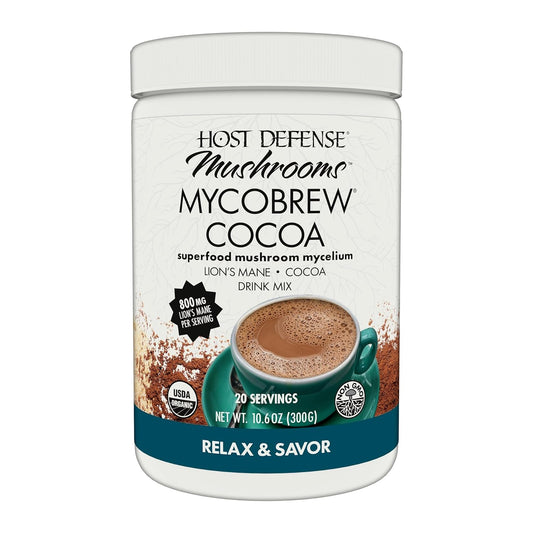 Organic Lion's Mane Superfood Cocoa Mix