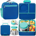 Fimibuke Kids Bento Lunch Box with Thermos - Leakproof School Set