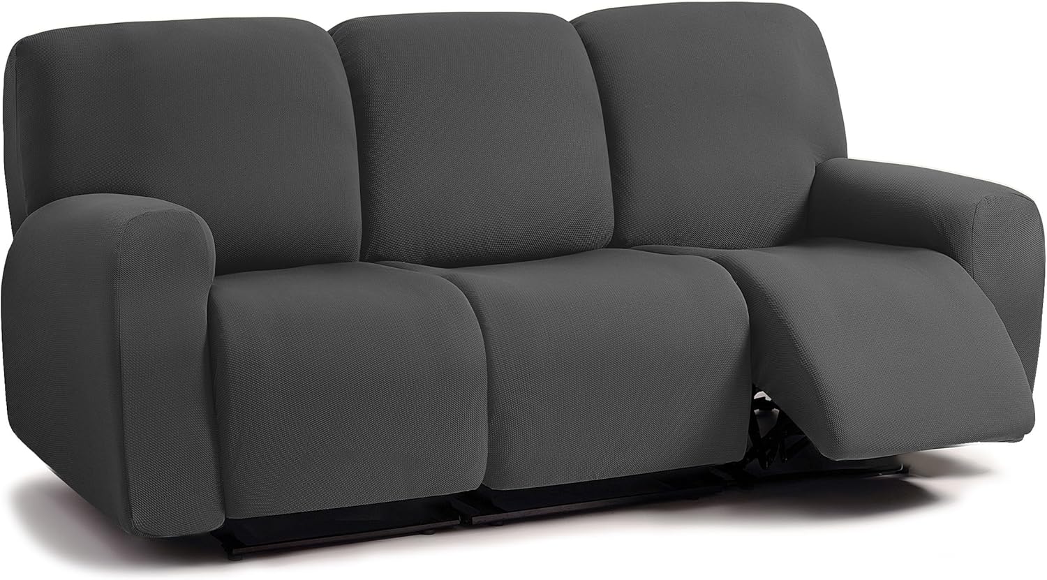 ULTICOR Jacquard 8-Piece Recliner Sofa Covers for Comfort