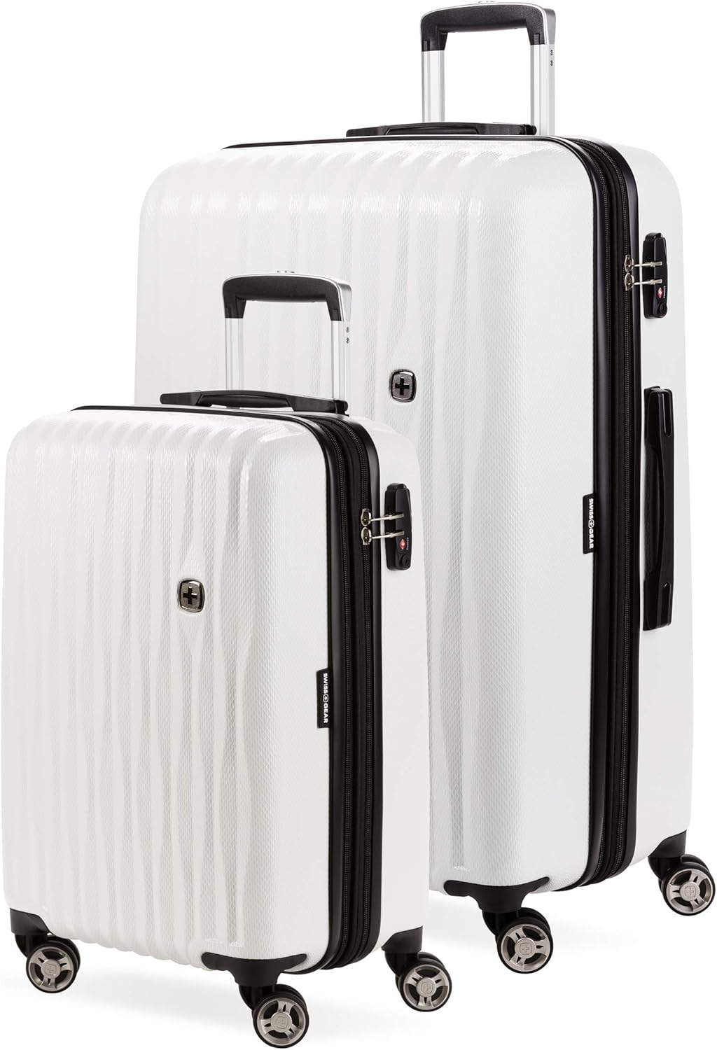 SwissGear 7272 Expandable Hardside Luggage Set with Spinner Wheels