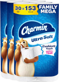 Charmin Ultra Soft 30 Family Mega Rolls - Cushiony Soft Value