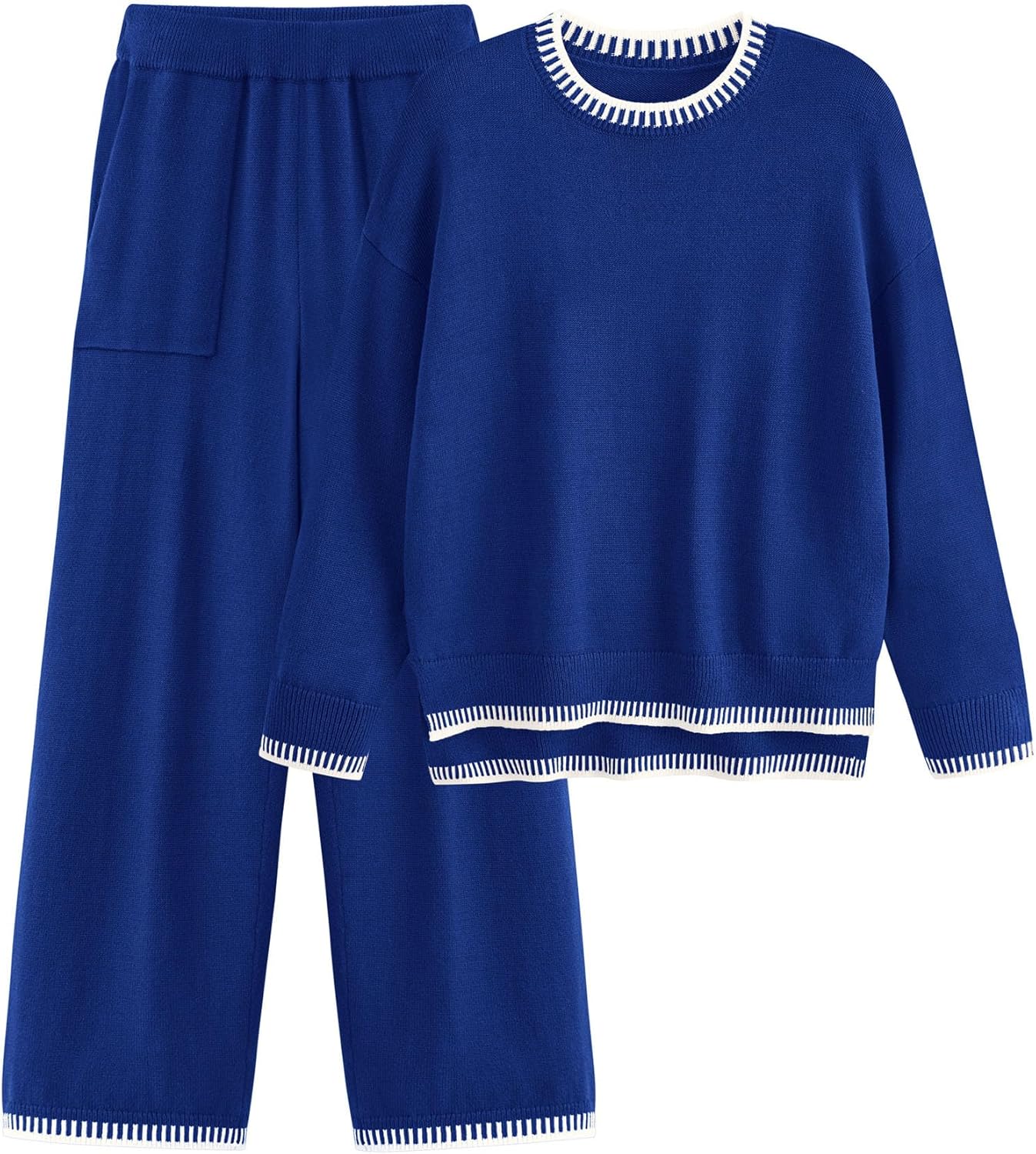 PRETTYGARDEN Women's 2 Piece Knit Sweater Outfit for Comfort