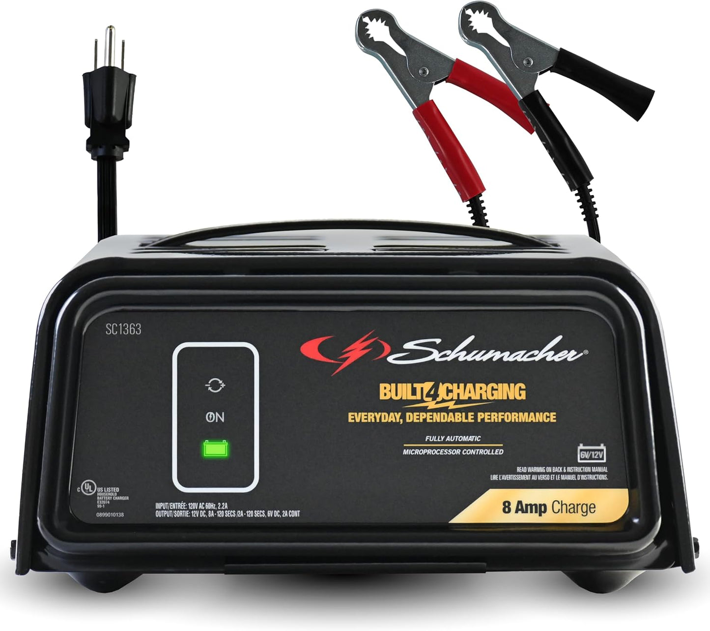 Schumacher Electric 8A Car Battery Charger and Maintainer Review
